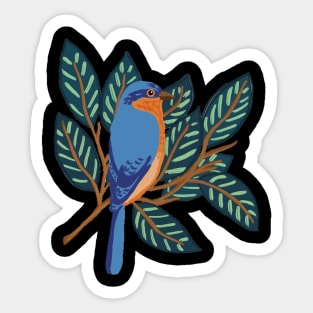 Eastern bluebird Sticker